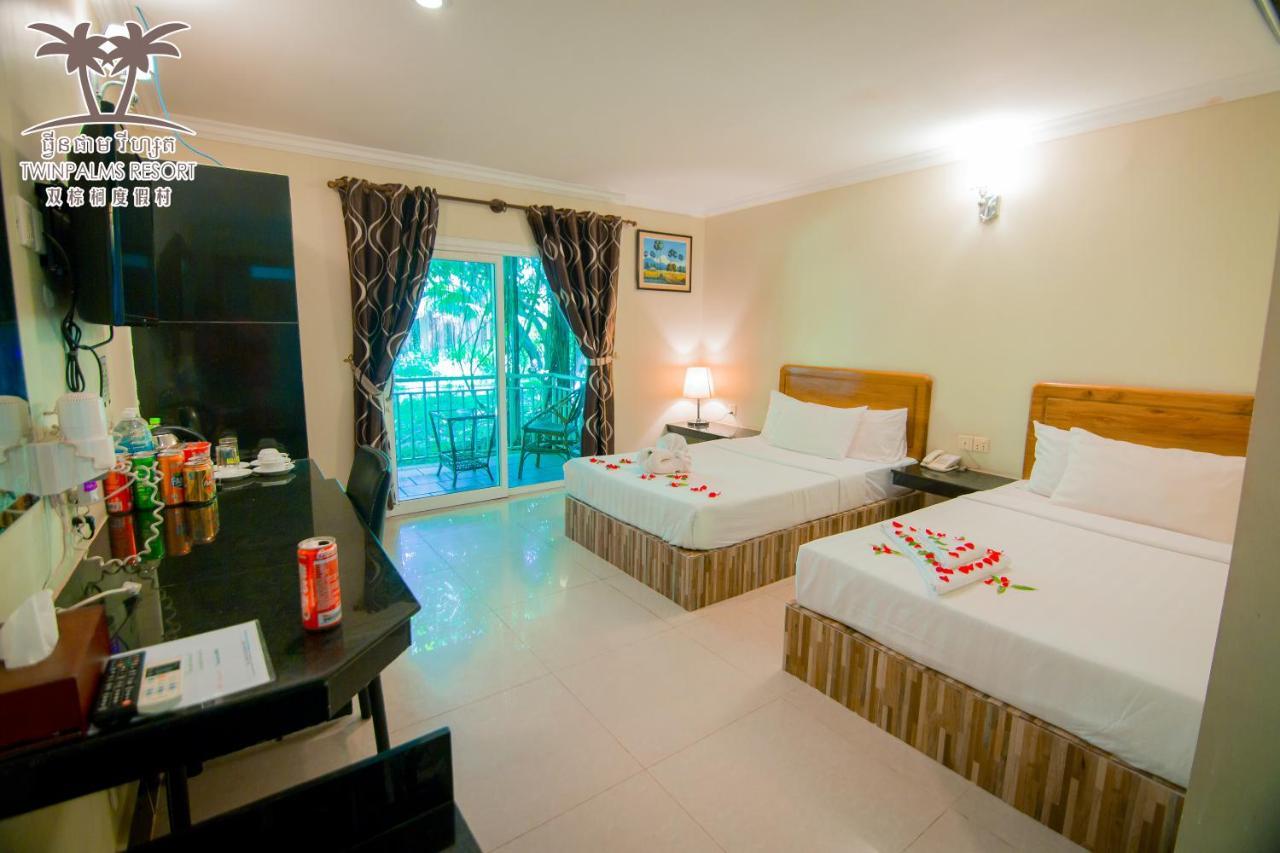 Twin Palms Resort Sihanoukville Esterno foto